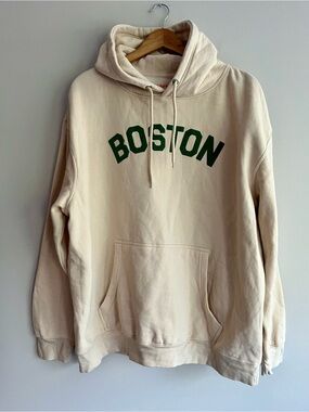 Mure + Grand Cream Boston Hoodie XXL